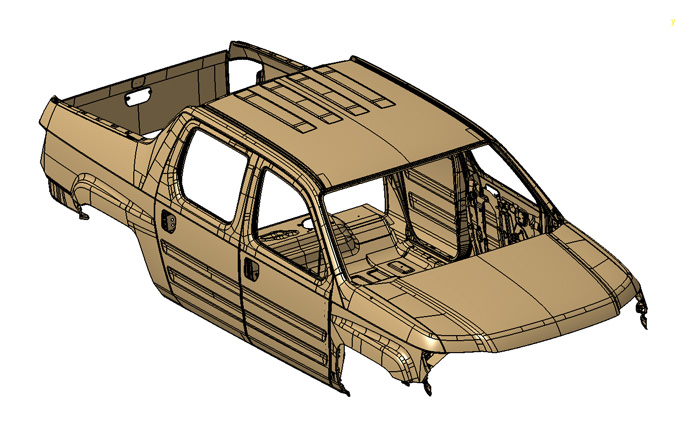 Compter Rendering of Automotive Body Panels